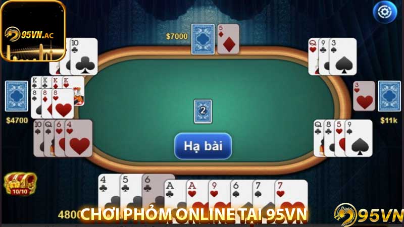 Chơi phỏm online tại 95vn